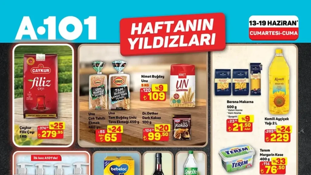 A101’de Cumartesi günü başladı… Çay ve yağdaki sürpriz indirim rafları aşağı indirdi
