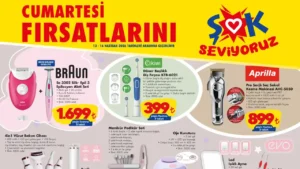 ŞOK market 13 Haziran fırtınasını başlattı… PS5, Macbook ve şarjlı saç sakal makinesi indirime girdi